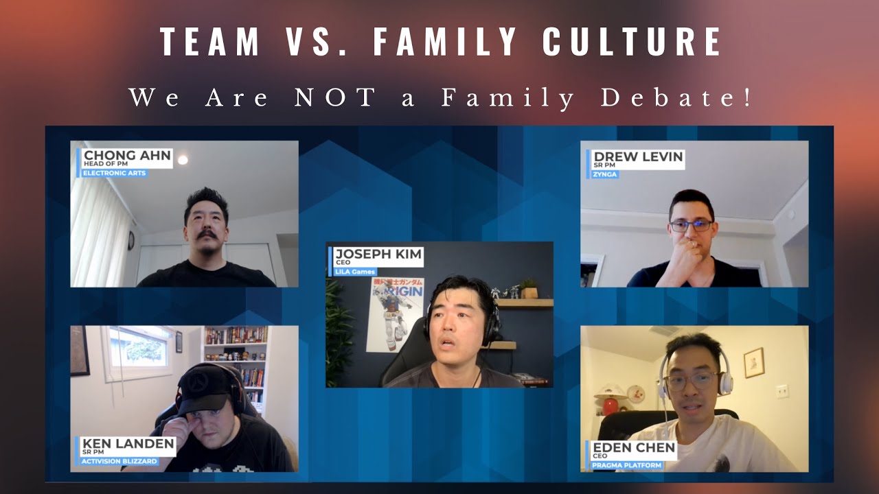 GameMakers - Team vs Family Culture