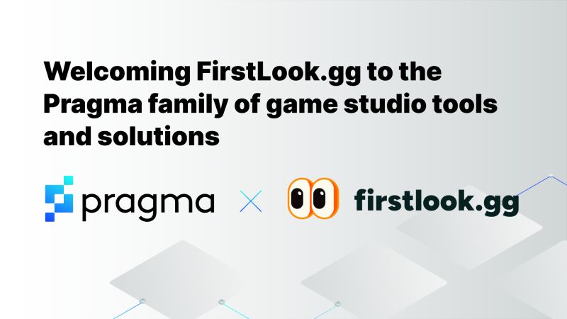 Pragma acquires FirstLook