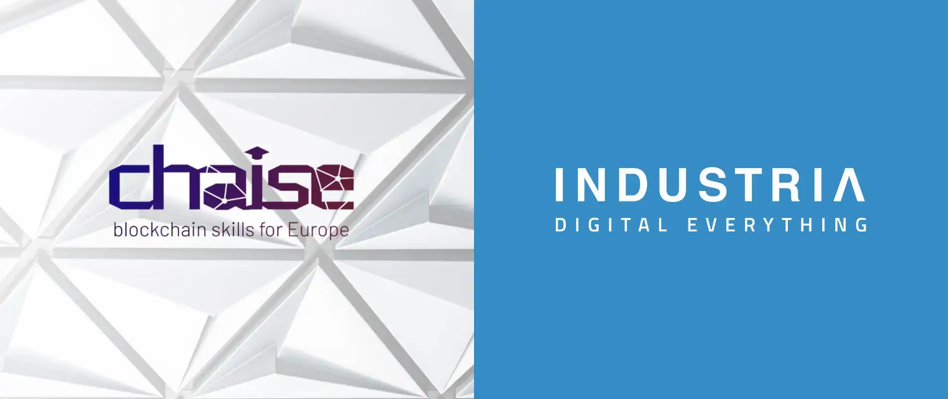 INDUSTRIA Joins CHAISE Consortium to Design Europe’s Strategy for Blockchain Skills