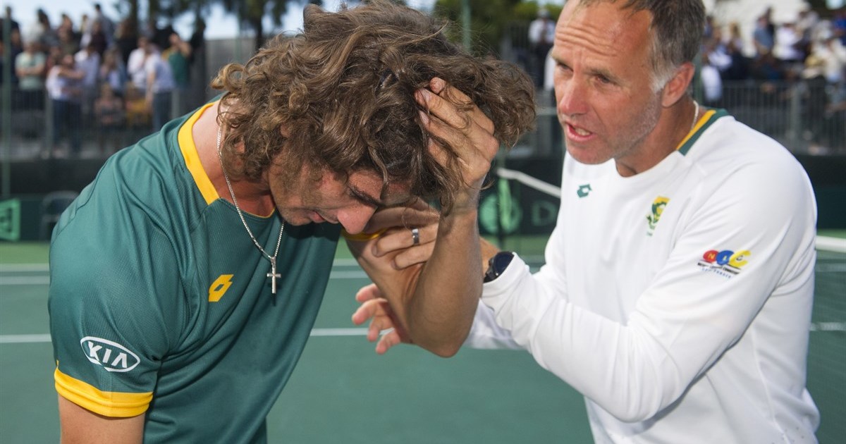 Daniel Calver South Africa reach Group I play-offs - Davis Cup - The World Cup of Tennis