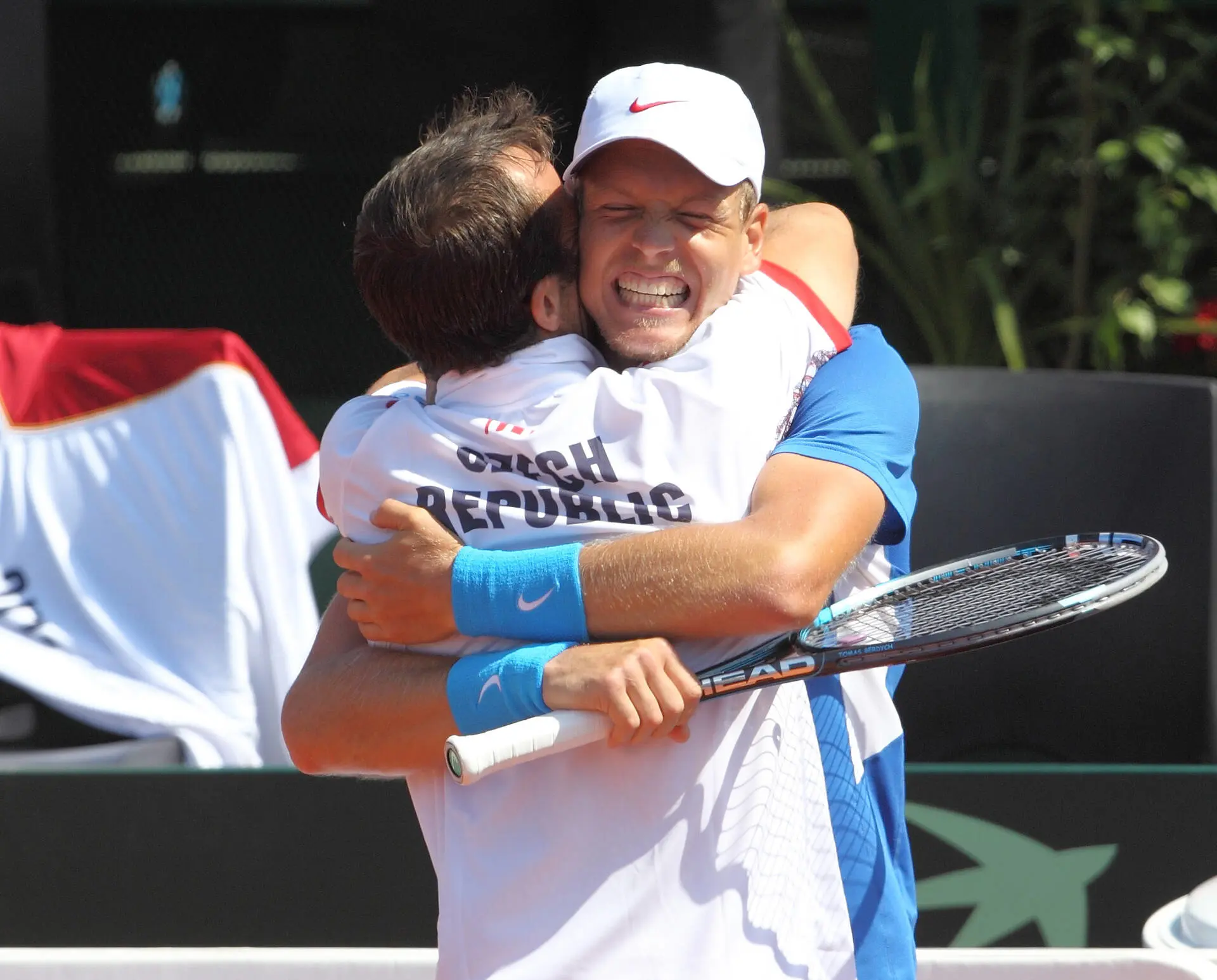 Tomas Berdych and Radek Stepanek