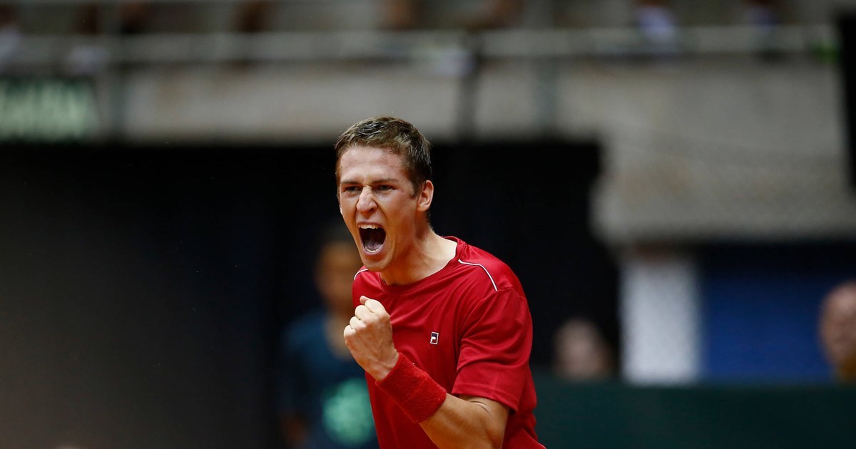 Daniel Calver Honours even between Brazil and Belgium - Davis Cup - The World Cup of ...