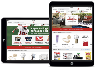 Grio provided development expertise for Target's iPad e-commerce shopping application