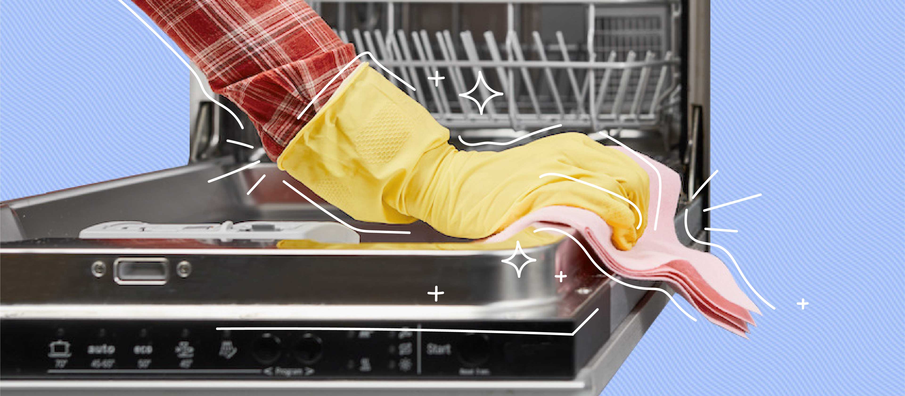best way to deep clean dishwasher