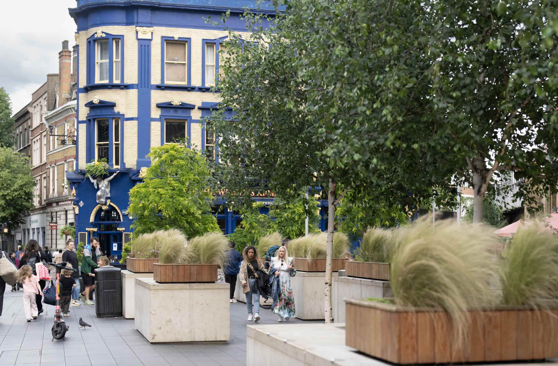 London Bridge Station Planters