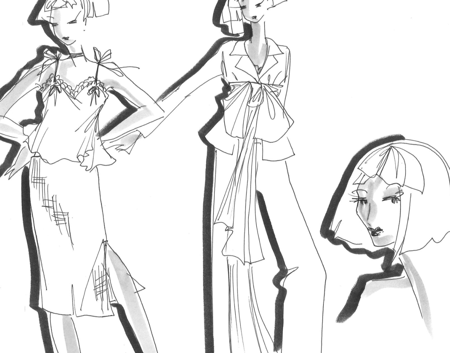 Young Designers Fashion Drawing at the Fashion & Textile Museum