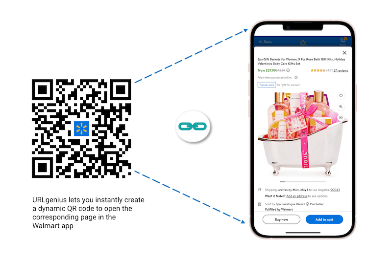 How to Generate a Walmart QR Code to Open the App