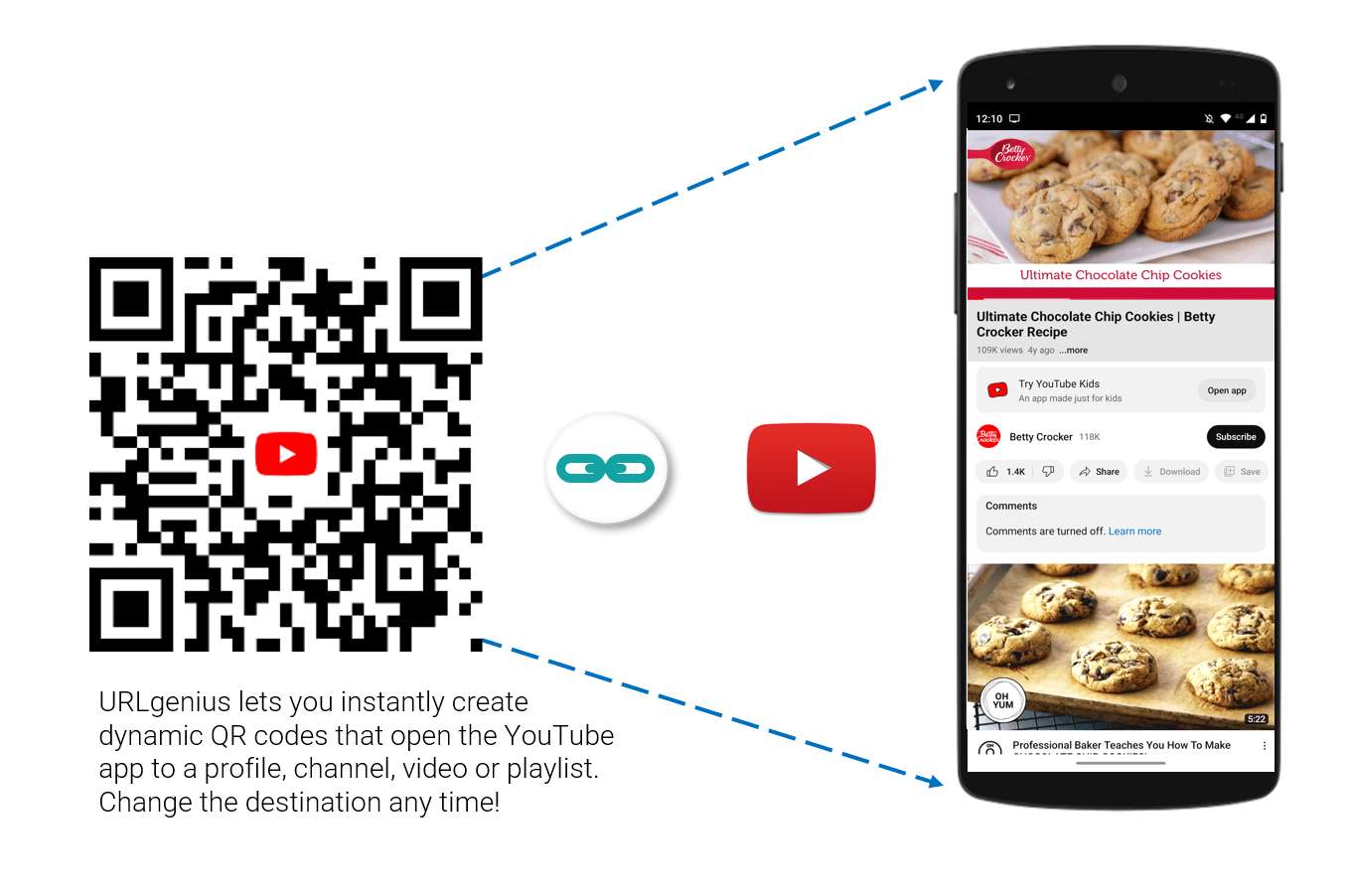 How To Generate a Dynamic YouTube QR Code To Open in the App