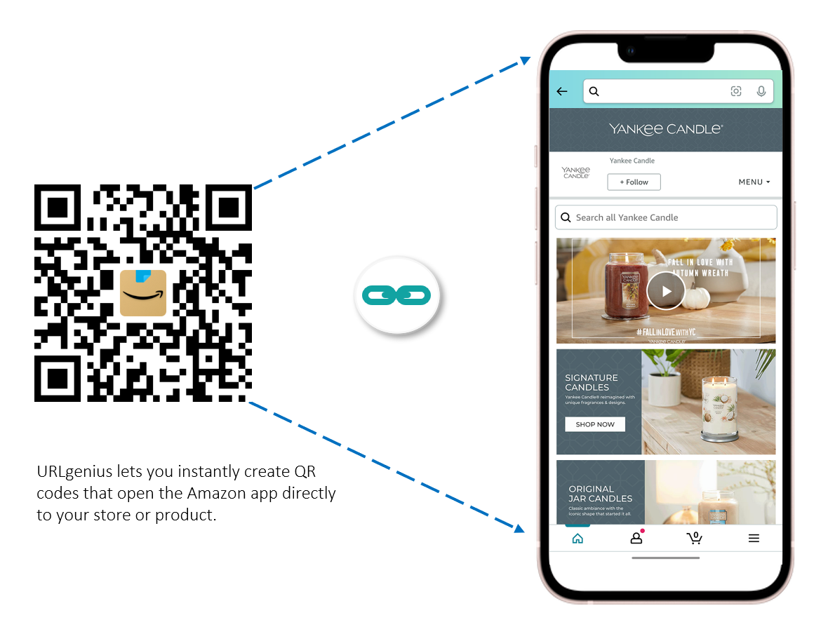 How to Make Amazon QR Codes that Open the App to Your Store