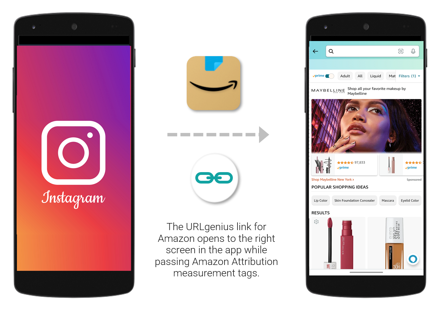 How To Link to Open App from Instagram to Amazon with Mobile App Deep Linking