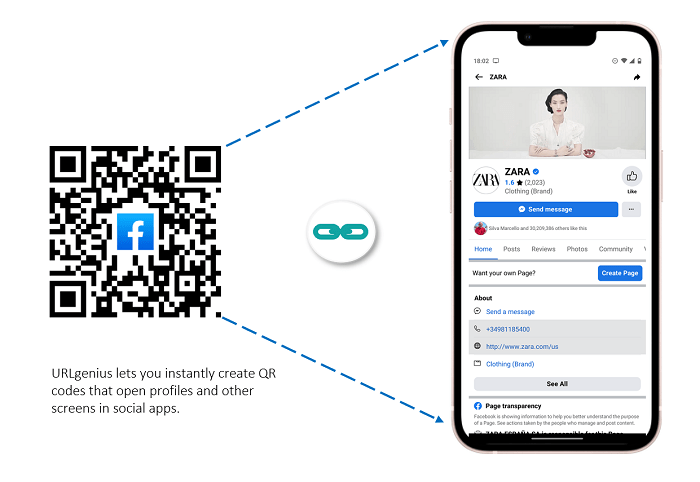 How to Generate a QR Code To Open the Facebook App To Your Profile
