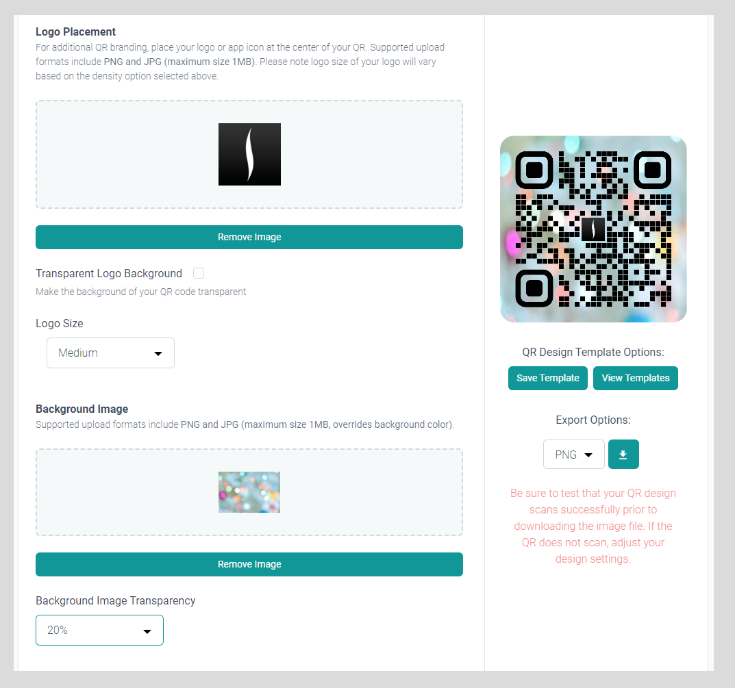 How to Customize QR Code Designs for Apps and Websites Including Color, Logo, Shape and Density