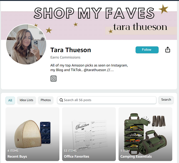 App Deep Linking is Helping Amazon Influencers Like Tara Thueson Earn Dramatically More Commissions