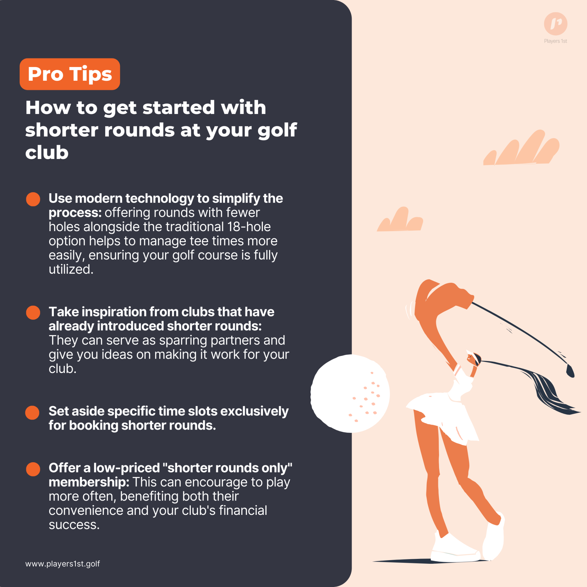 How to get started with shorter rounds at your golf club.