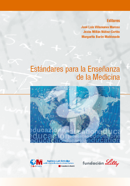 Portada de Estándares para la Enseñanza de la Medicina