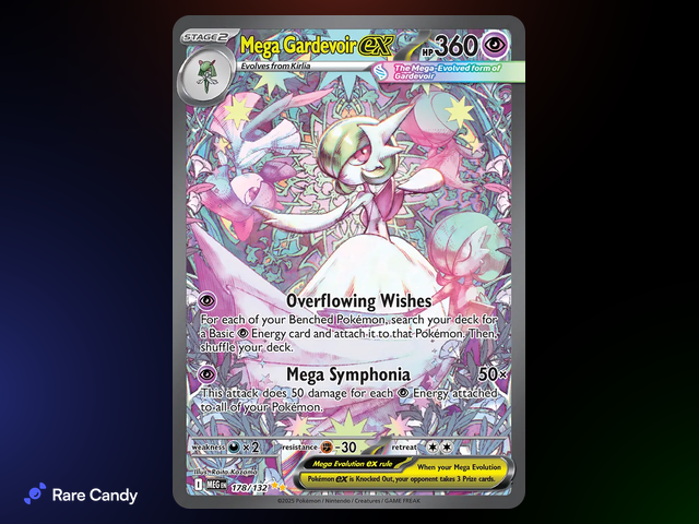 pokemon cards mega gardevoir ex (Fantastical Parade #203/234, 3-Stars) Card Number / Rarity FA/M Gardevoir EX 2016 Pokmon