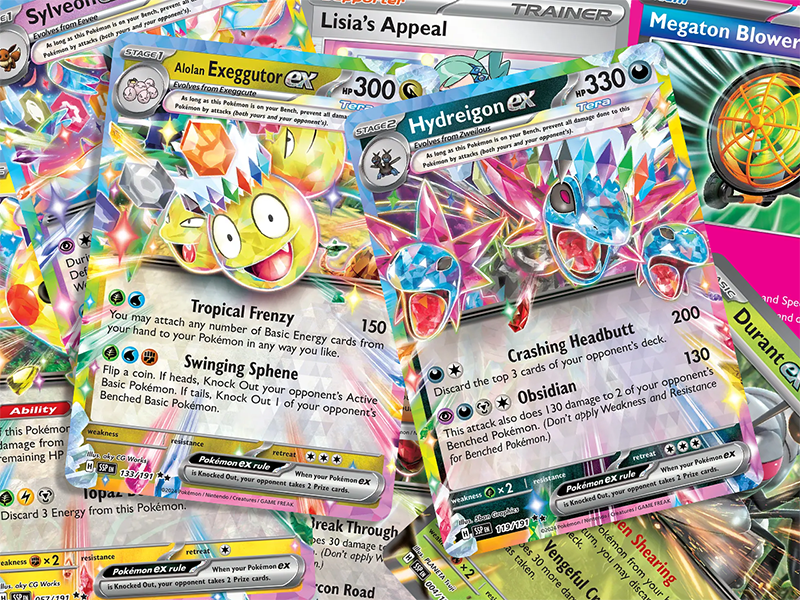 top surging sparks competitive pokemon cards Pokémon TCG: Scarlet & Violet while new ACE SPEC cards and more new Pokémon ex bring surprises of their own 10 Most Expensive Cards in