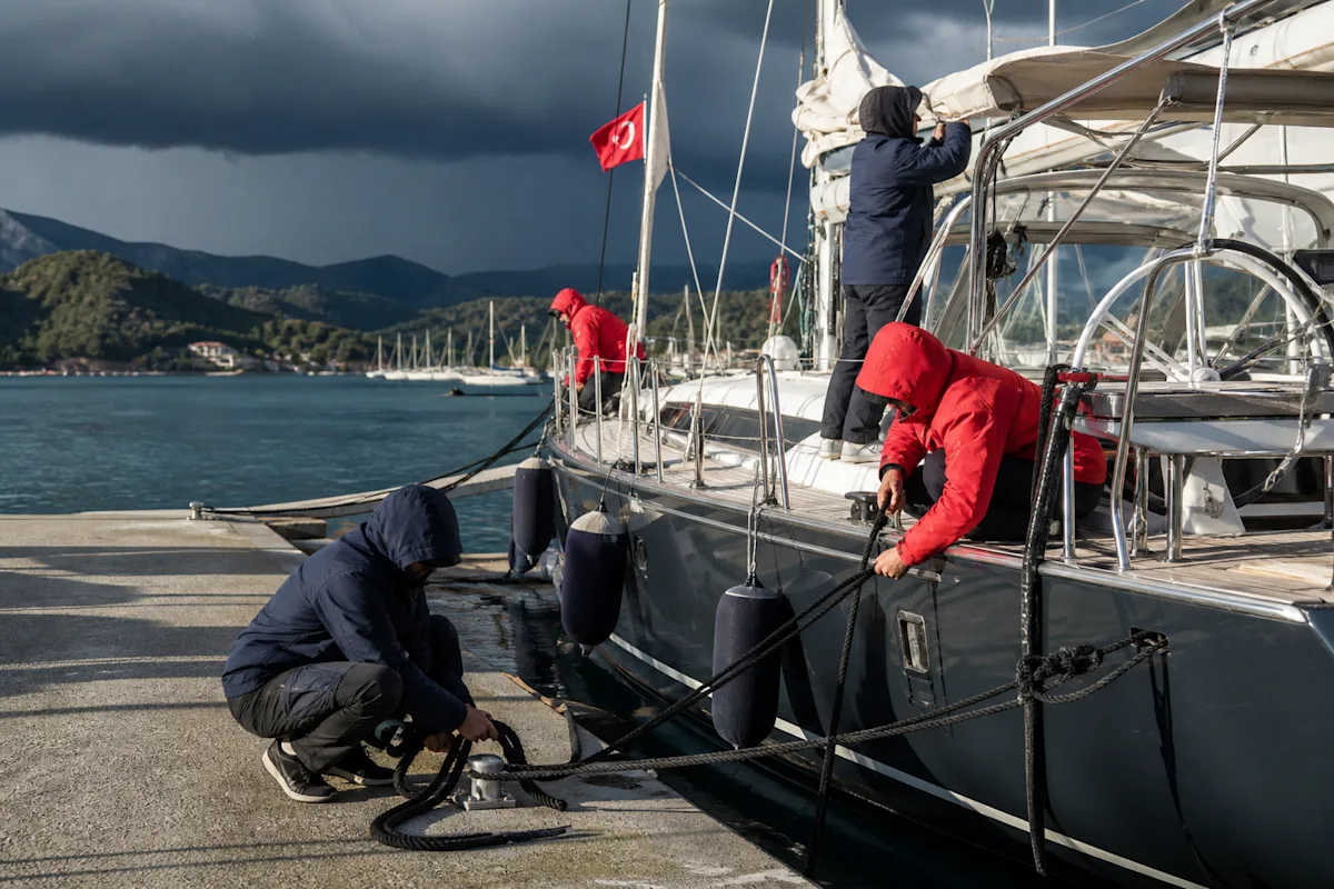 Fırtına Öncesi 10 Önlem: Marinadaki Tekne İçin Hazırlık Listesi - GöcekOnline Care