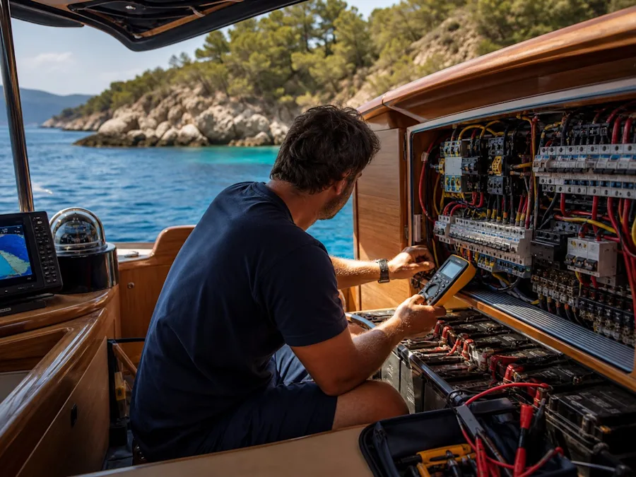 Marin elektrik ve elektronik: ölçümle teşhis, belgeli montaj