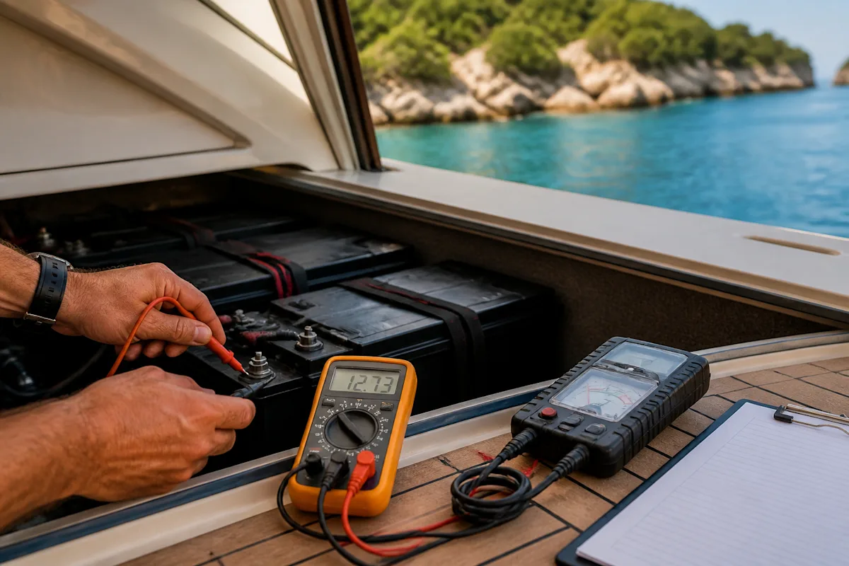 Tekne Aküsü Ölçüm Rehberi: Voltaj Tablosu ve Kapasite Testi - GöcekOnline Care