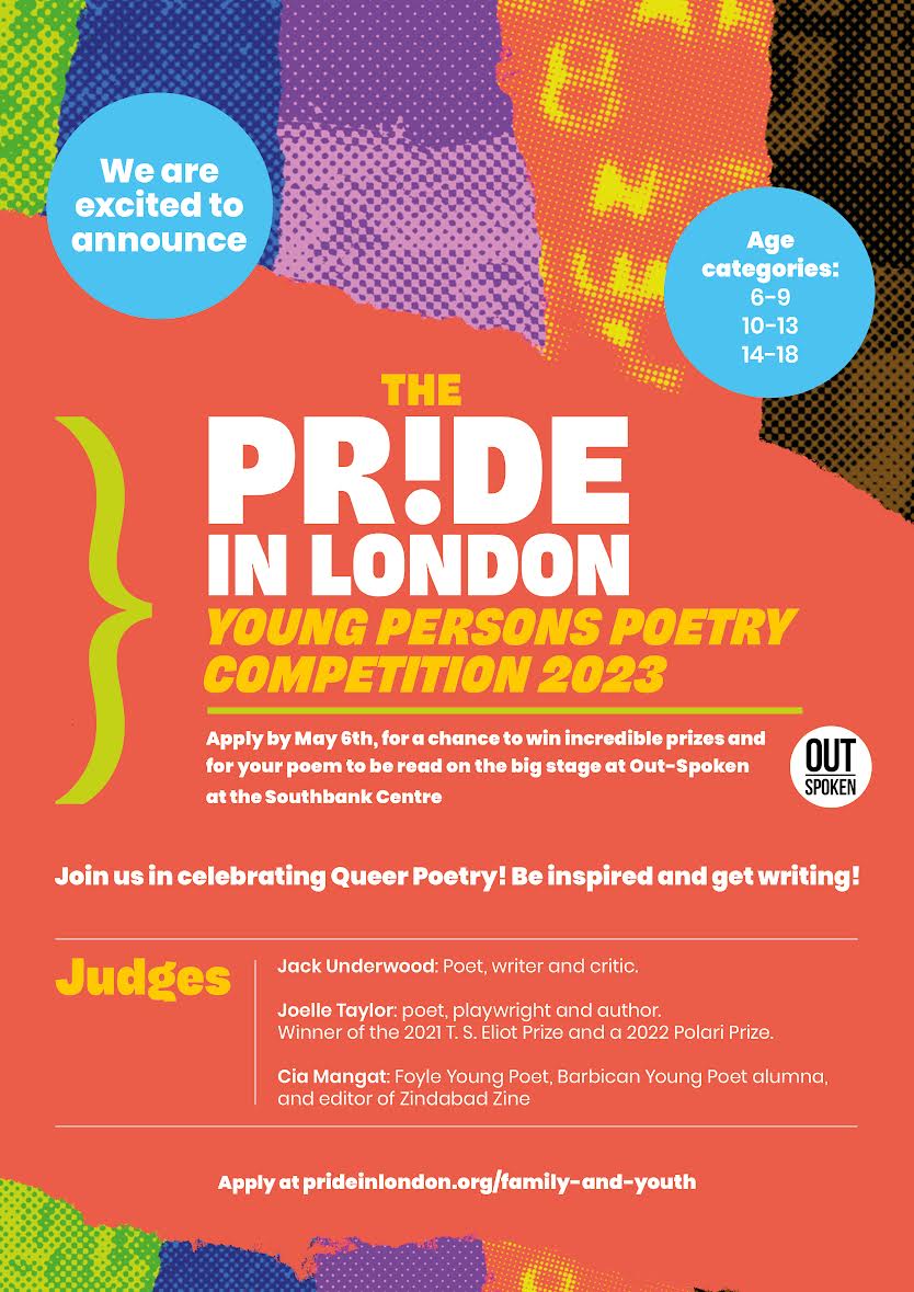 PiL poetry competition poster