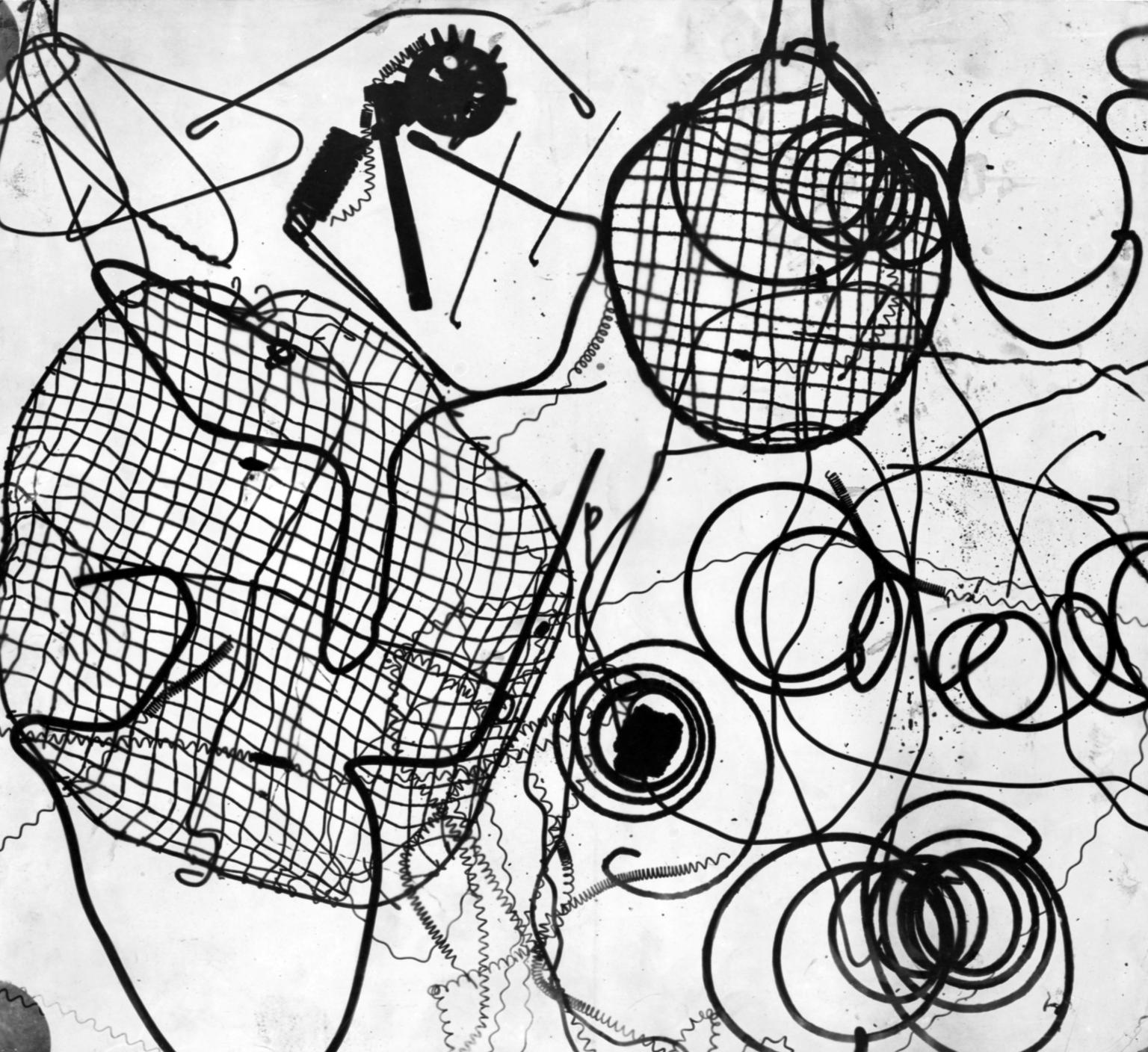 Nigel Henderson, Photograph of a photogram (1949)