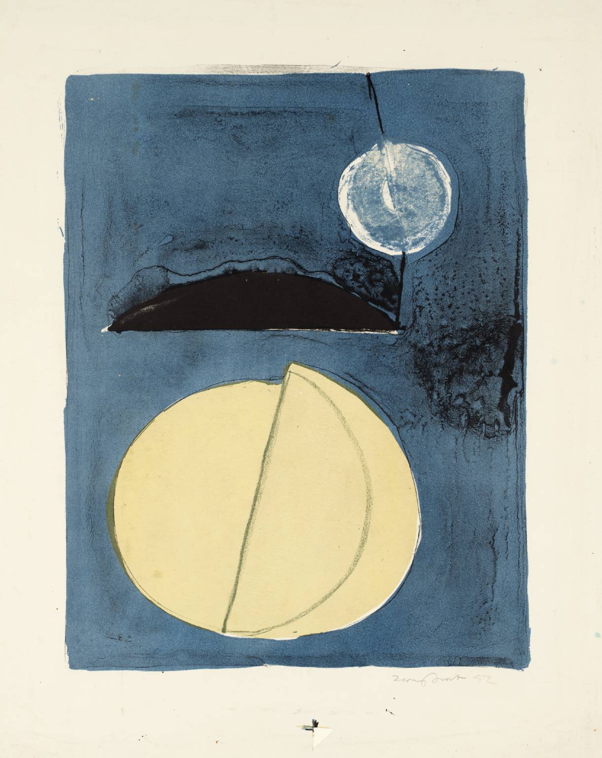 Sir Terry Frost, Blue Moon (1952)