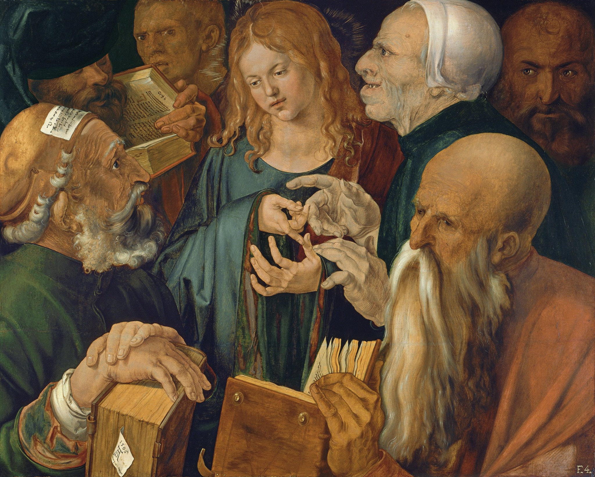 Albrecht Dürer, Christ Among the Doctors (1506)
