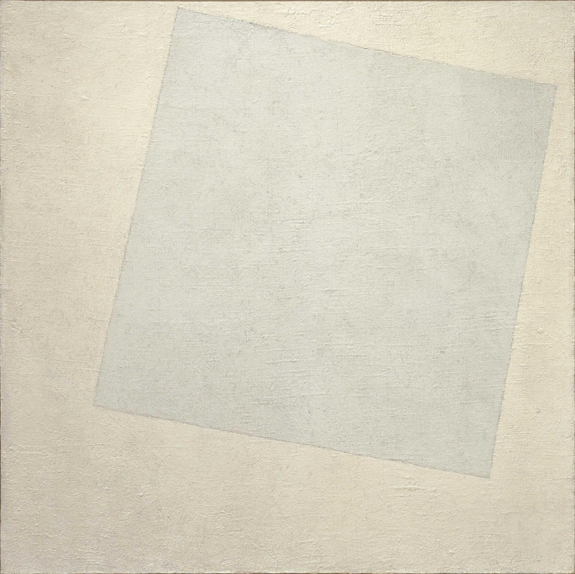 Kazimir Malevich, Suprematist Composition: White on White (1918)