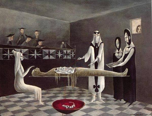 Leonora Carrington, Adieu Amenhotep (1955)