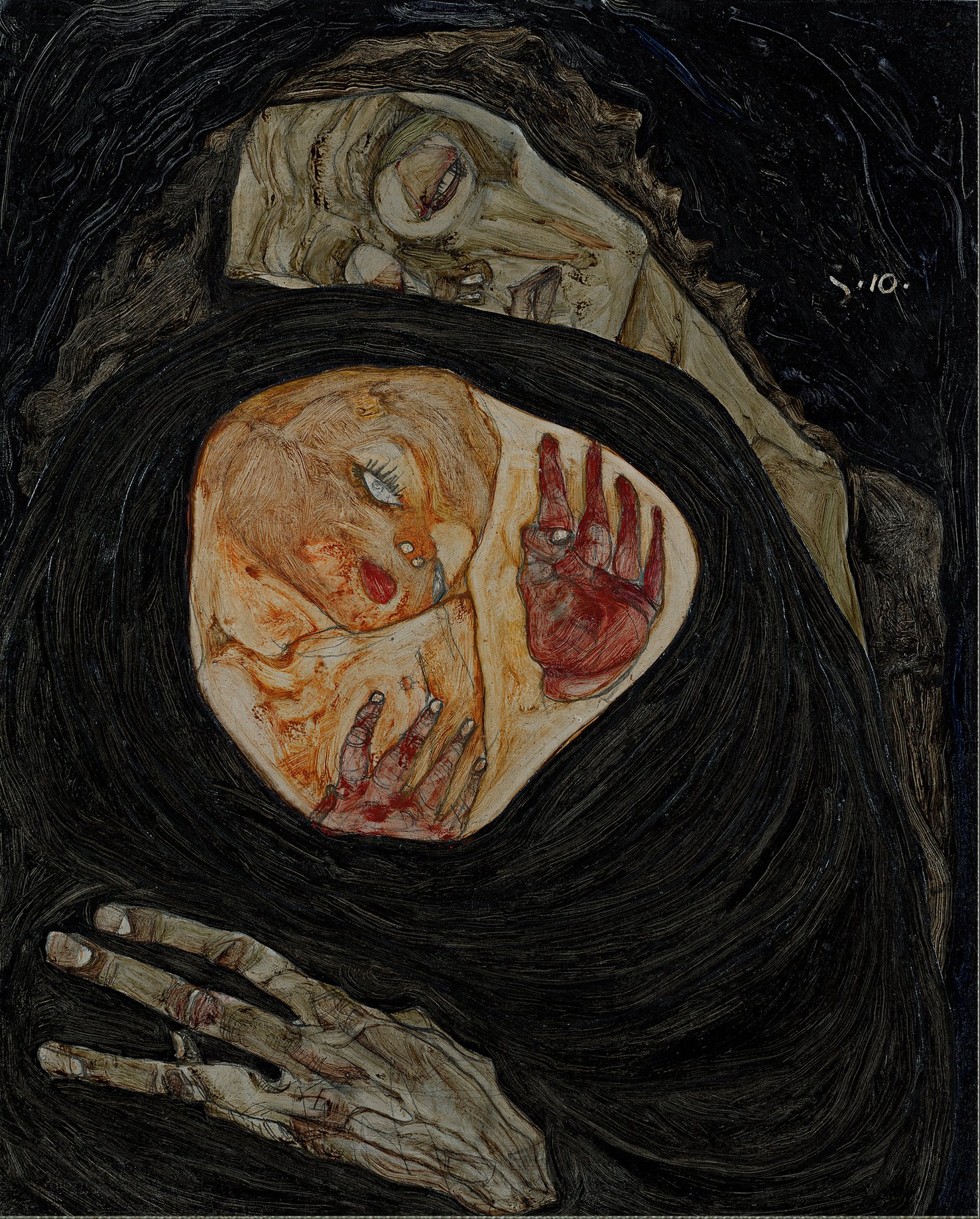 Egon Schiele, Dead Mother I (1910)