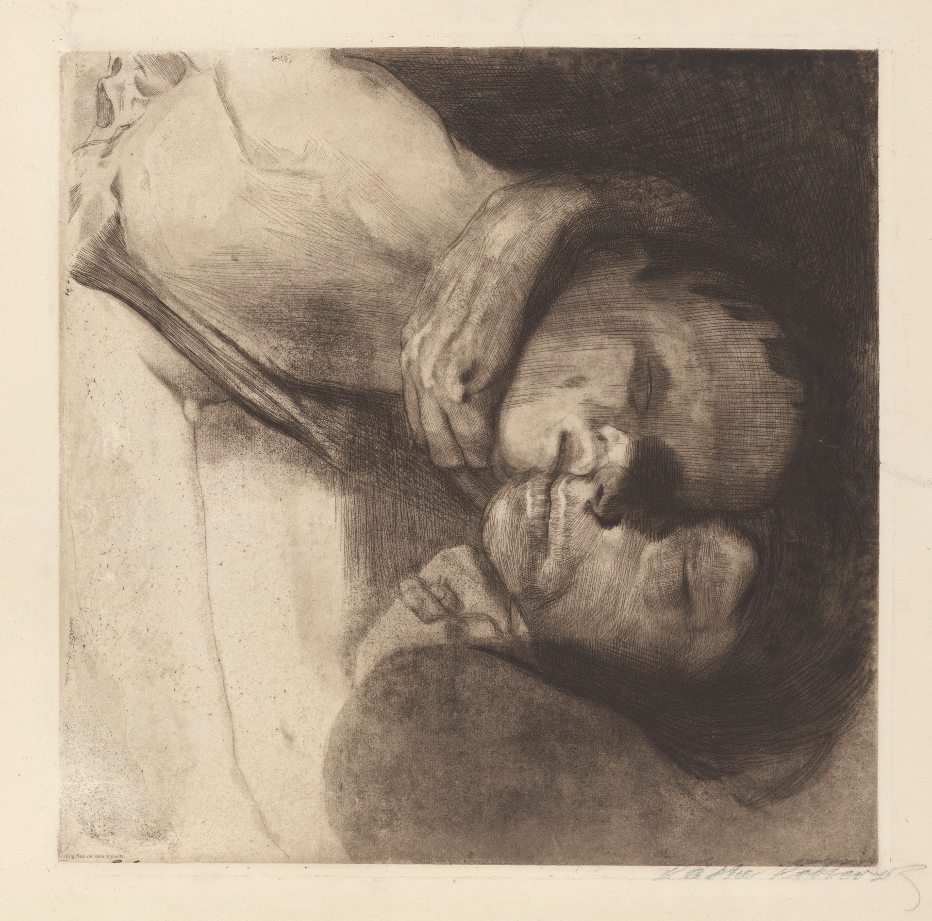 Κέτε Κόλβιτς, Death, Woman, and Child (1910)