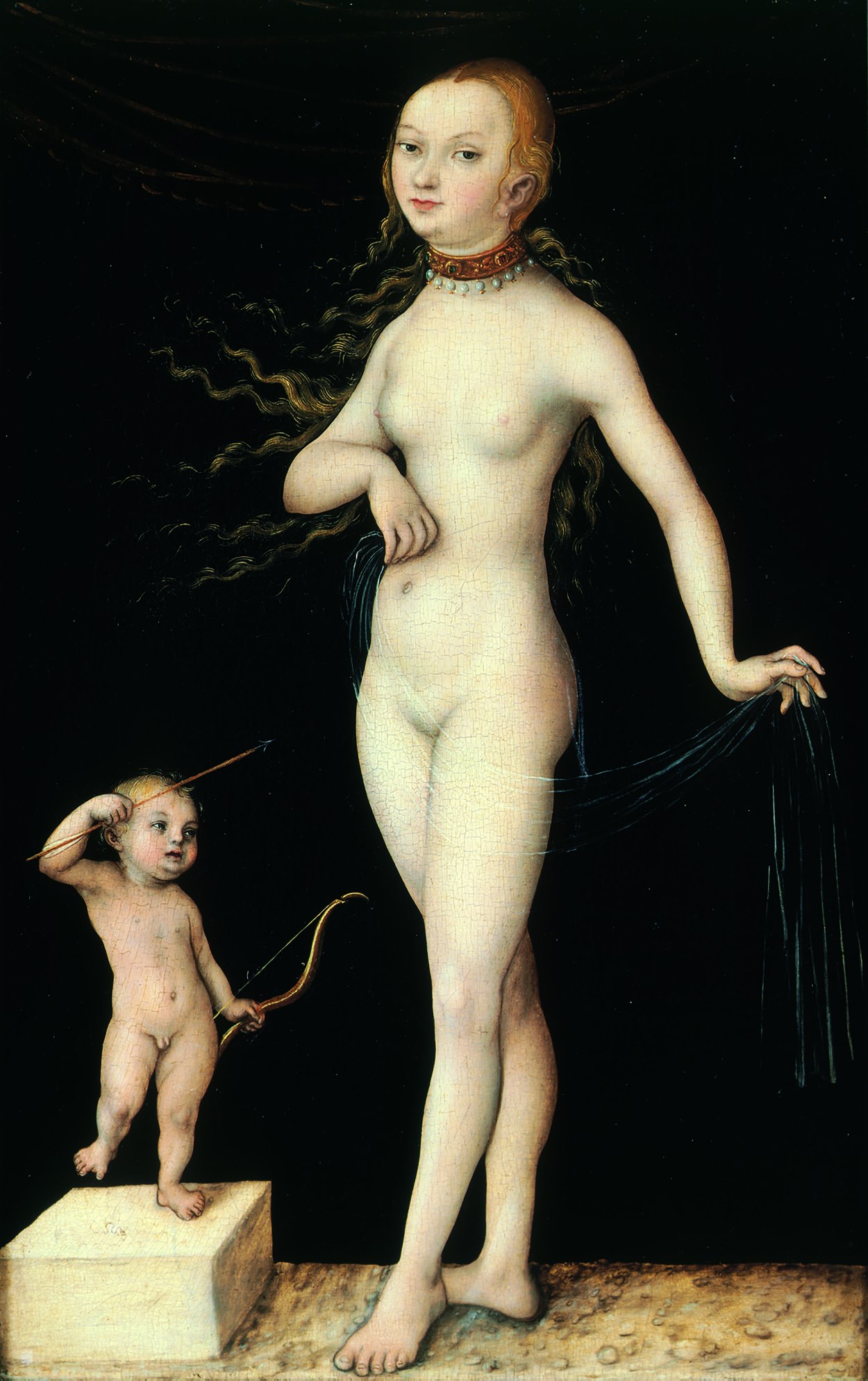 Lucas Cranach the Elder, Venus and Cupid (1525)