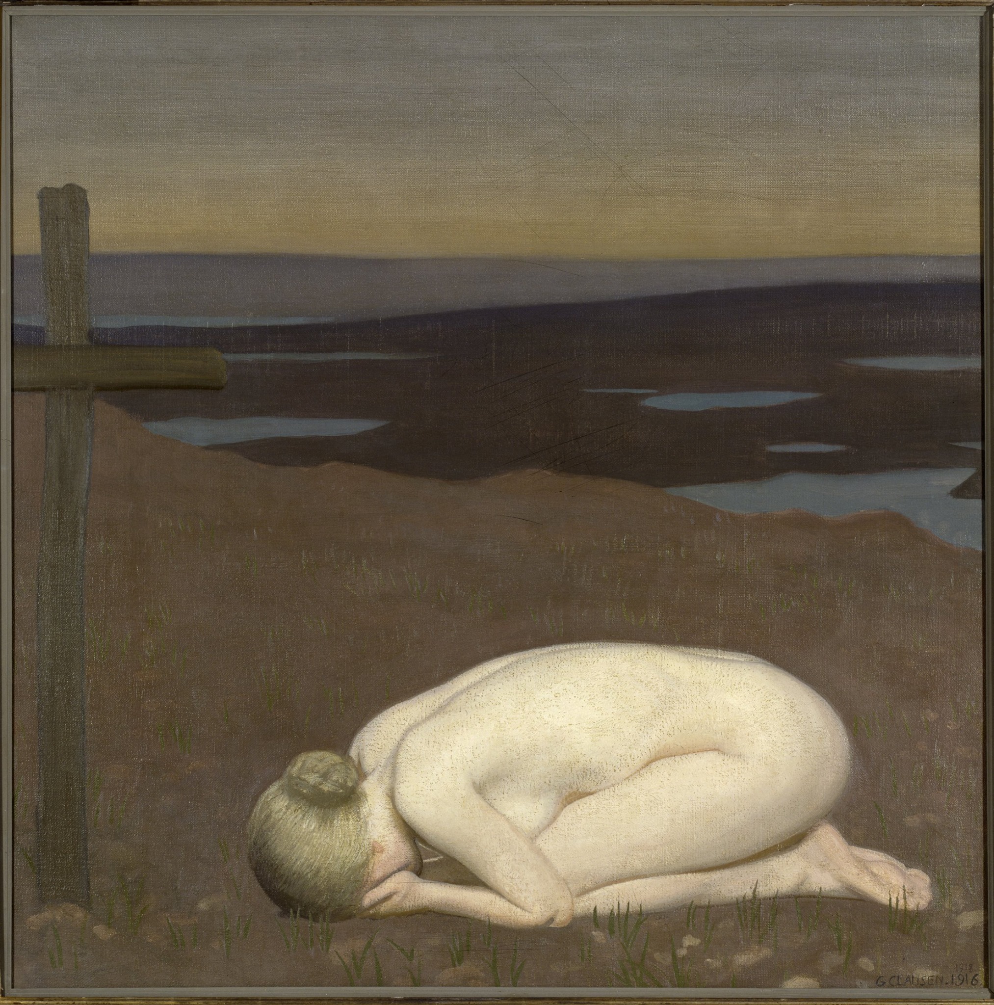 George Clausen, Youth Mourning (1916)