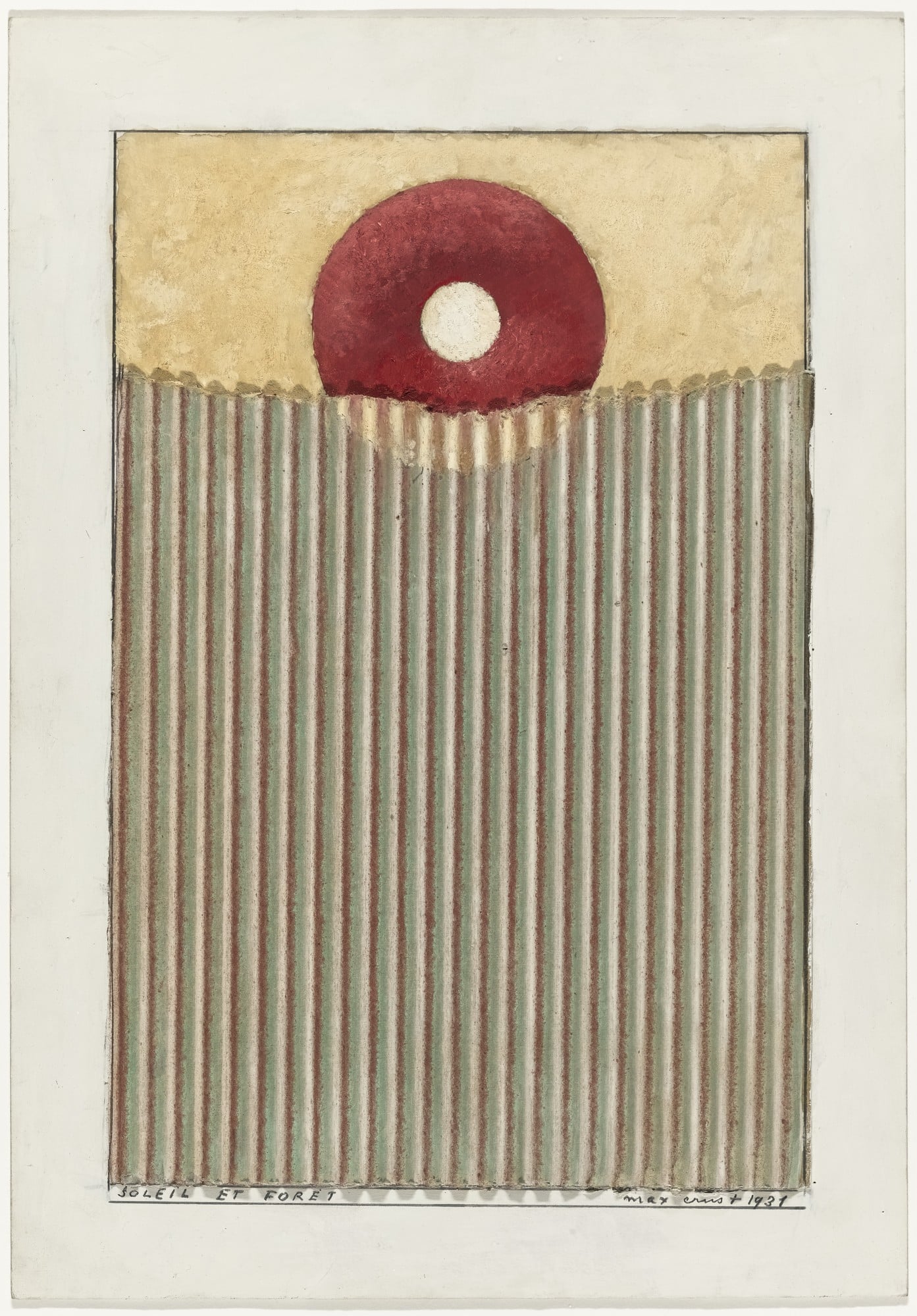 Max Ernst, Sun and Forest (1931)