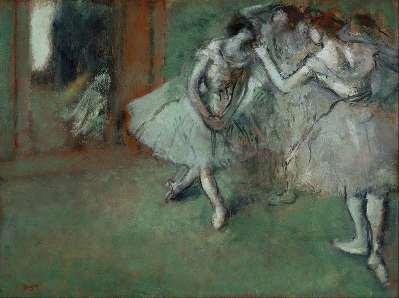 Edgar Degas, A Group of Dancers (1890)