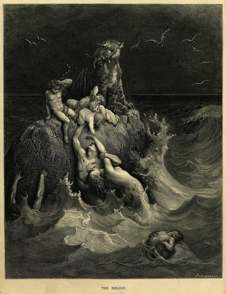 Gustave Doré, The Deluge (1866)