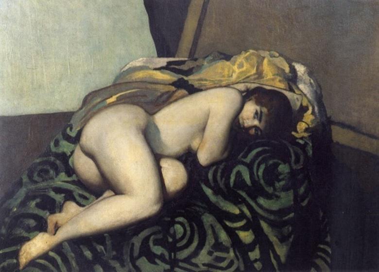 Arthur Beecher Carles, Nude in Repose (1925)