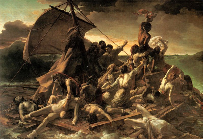 Jean Louis Théodore Géricault, The Raft of the Medusa (1819)