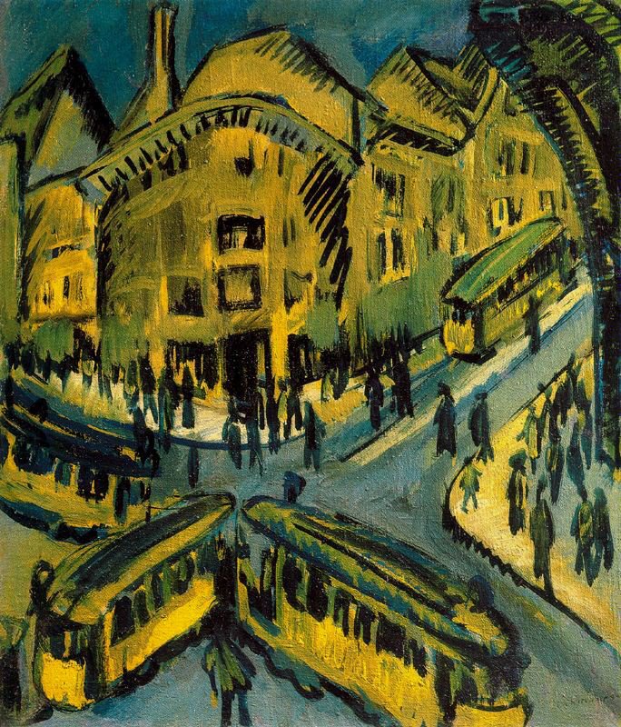 Ernst Ludwig Kirchner, Nollendorfplatz I (1912)