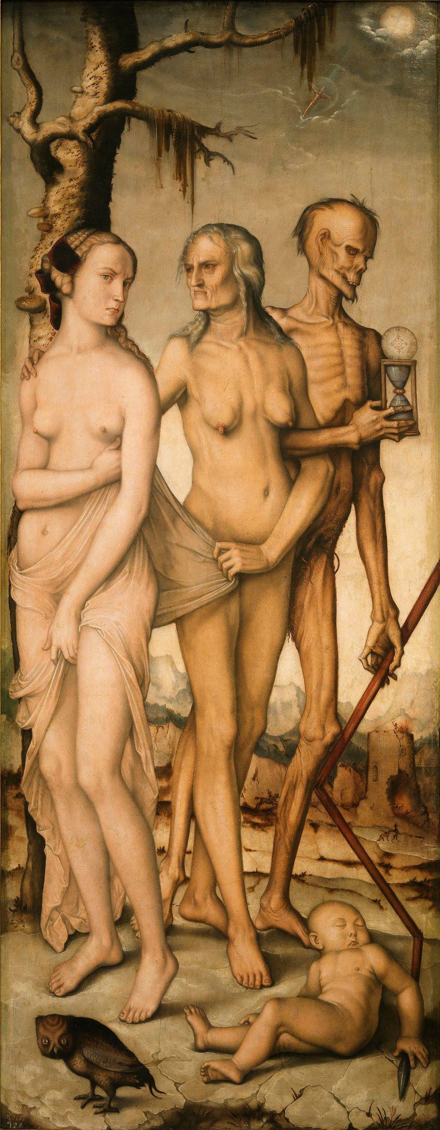Hans Baldung, The Ages of Man and Death (1540)