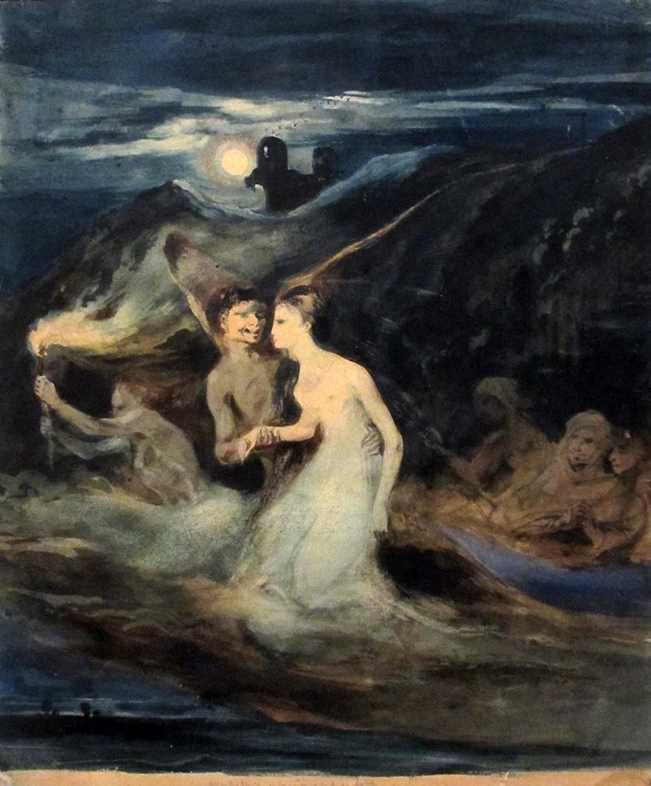 Louis Boulanger, Les Fantômes (1829)