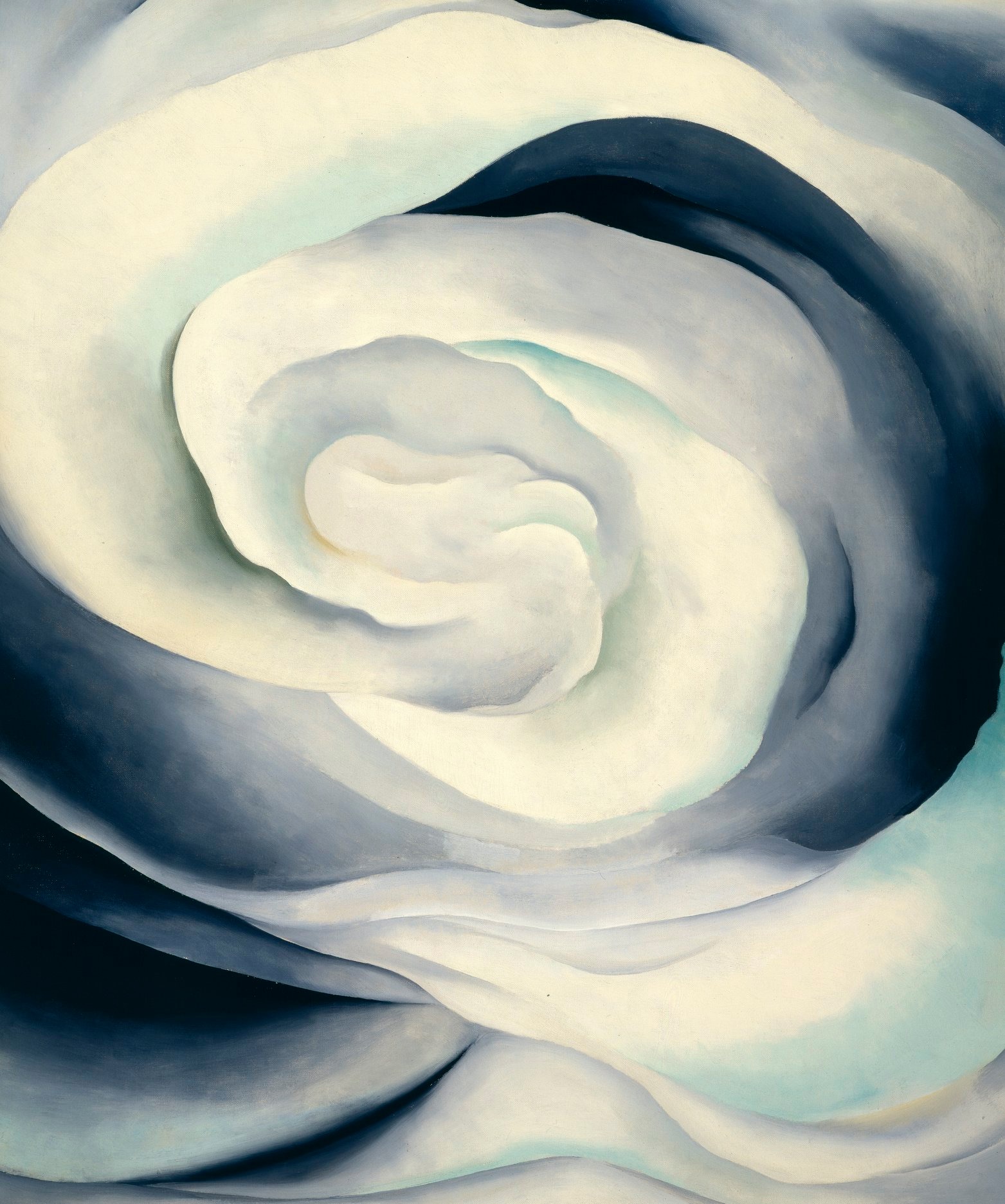 Georgia O’Keeffe, Abstraction White Rose (1927)