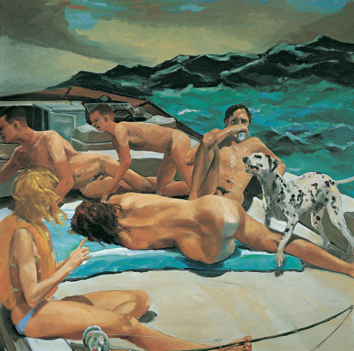 Eric Fischl, The Old Man’s Boat and the Old Man’s Dog (1982)