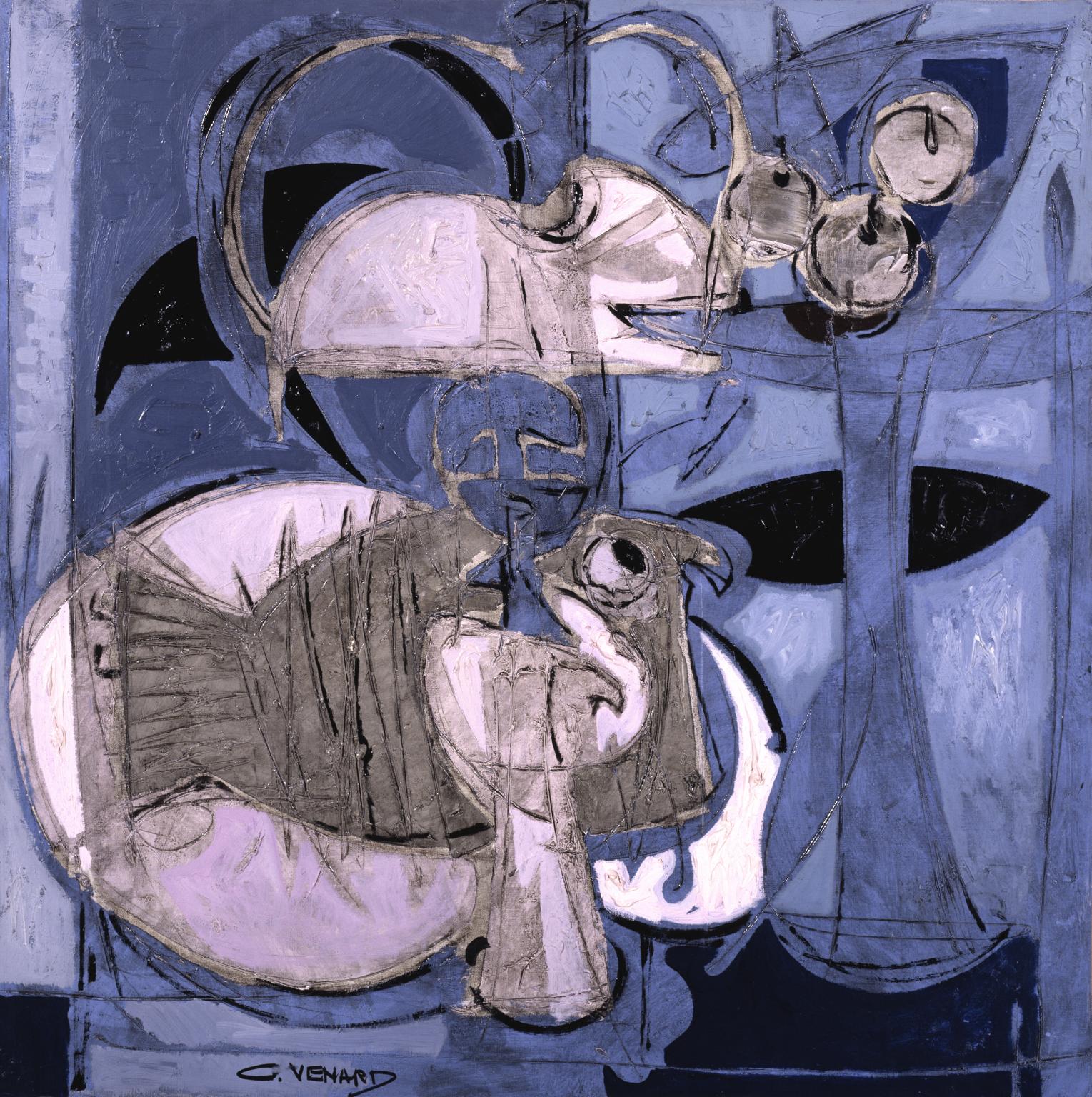 Claude Venard, Still Life (1955)