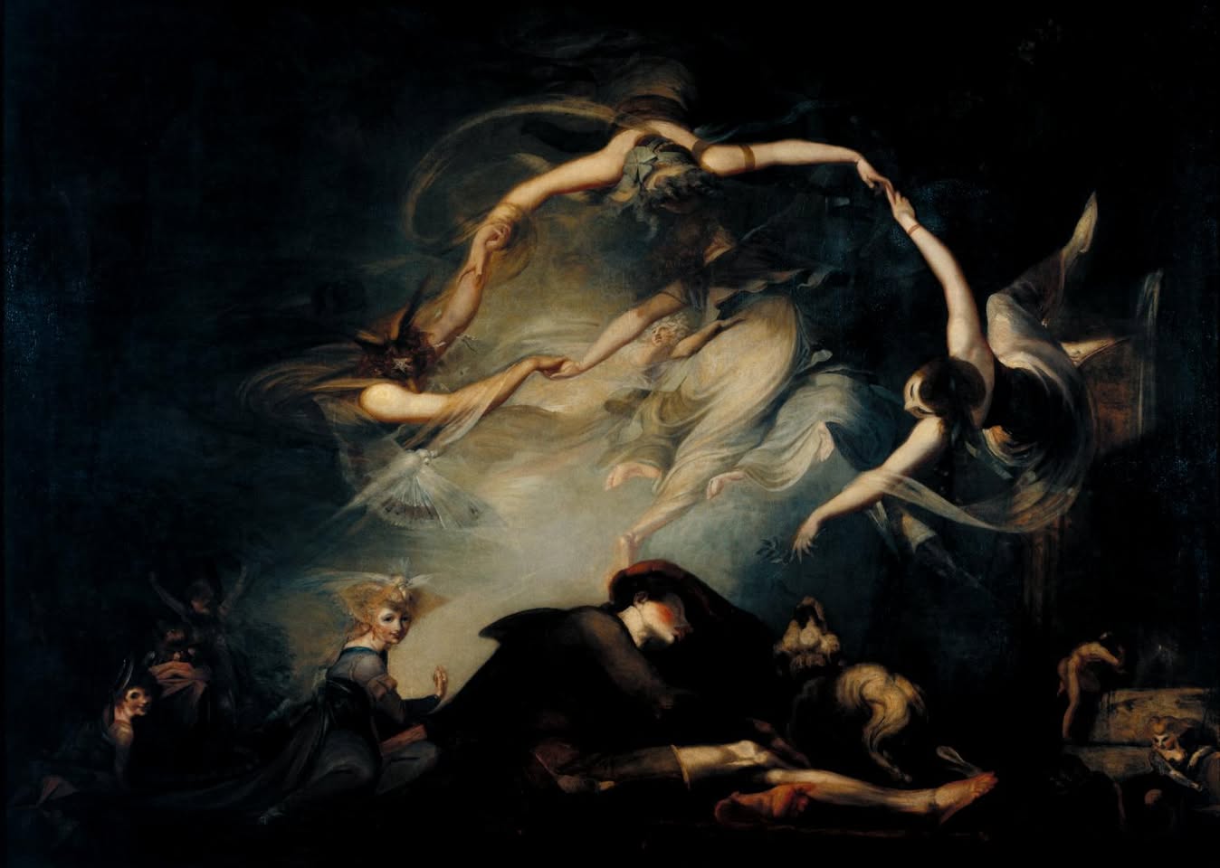 Henry Fuseli, The Shepherd’s Dream, from ‘Paradise Lost’ (1793)