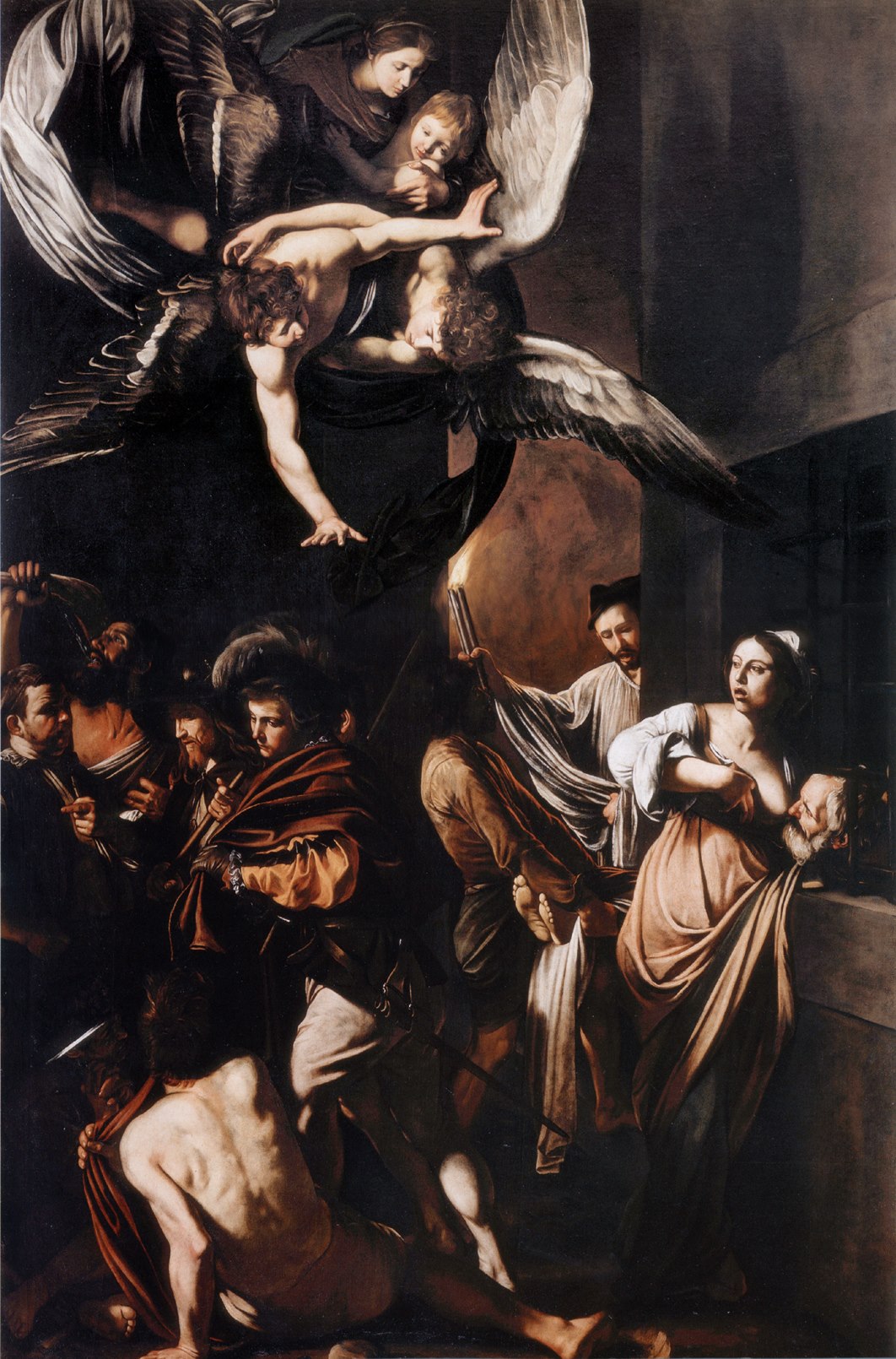 Caravaggio, Sette opere di Misericordia [The Seven Works of Mercy] (1607)
