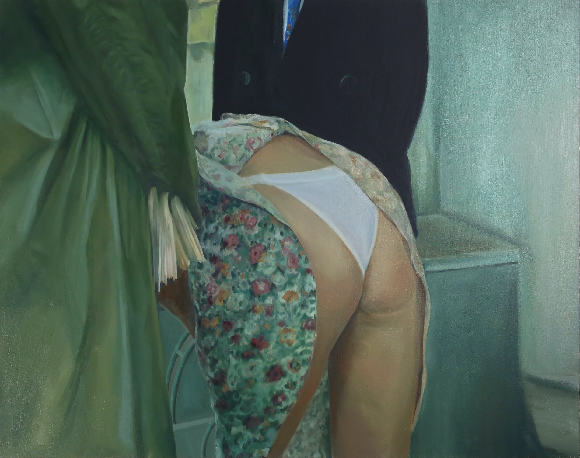 Shannon Cartier Lucy, Woman in Floral Dress (2020)