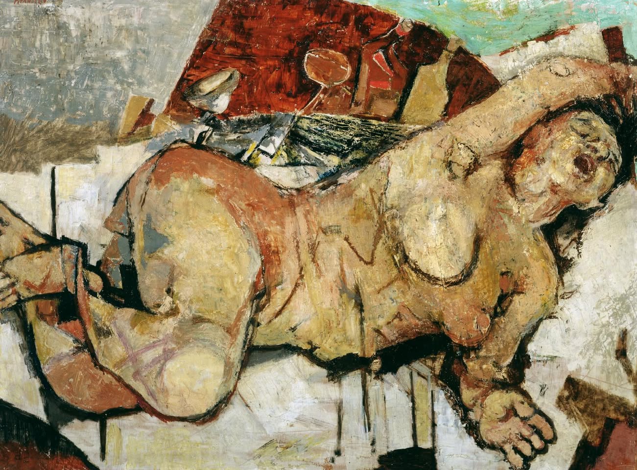 Fausto Pirandello, Awakening (1948)