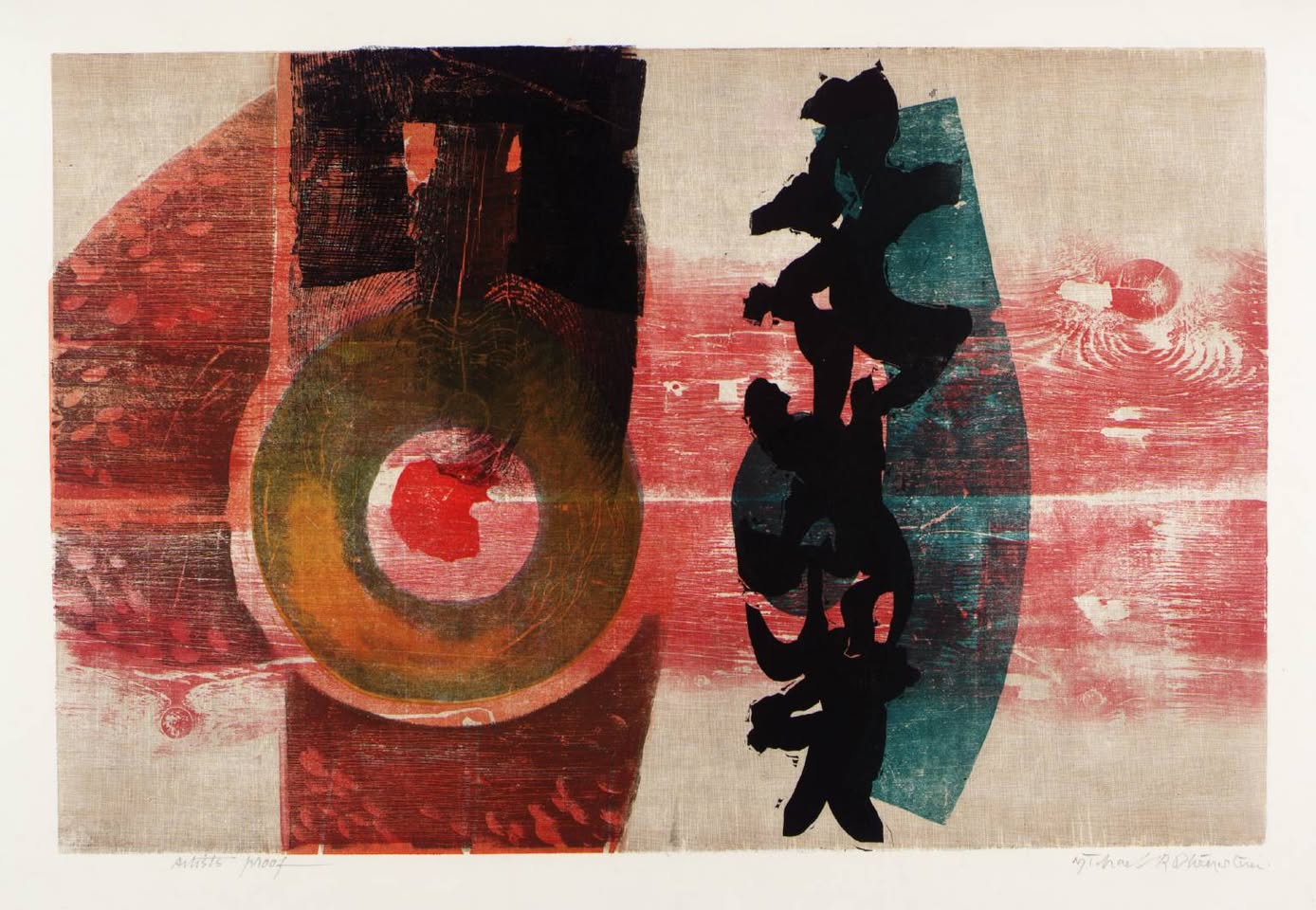 Michael Rothenstein, Black and Orange (1961)